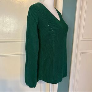 Green Knit Sweater